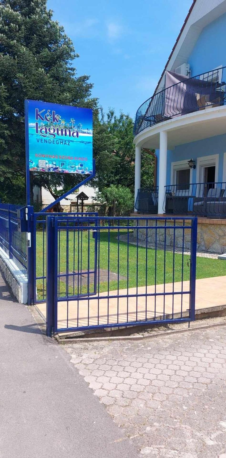 Kek Laguna Vendeghaz Balatonfüred Dış mekan fotoğraf
