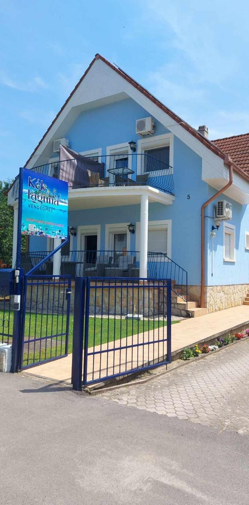 Kek Laguna Vendeghaz Balatonfüred Dış mekan fotoğraf